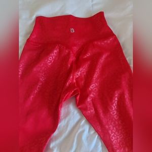 BuffBunny Rebel Legging - Red Leopard -